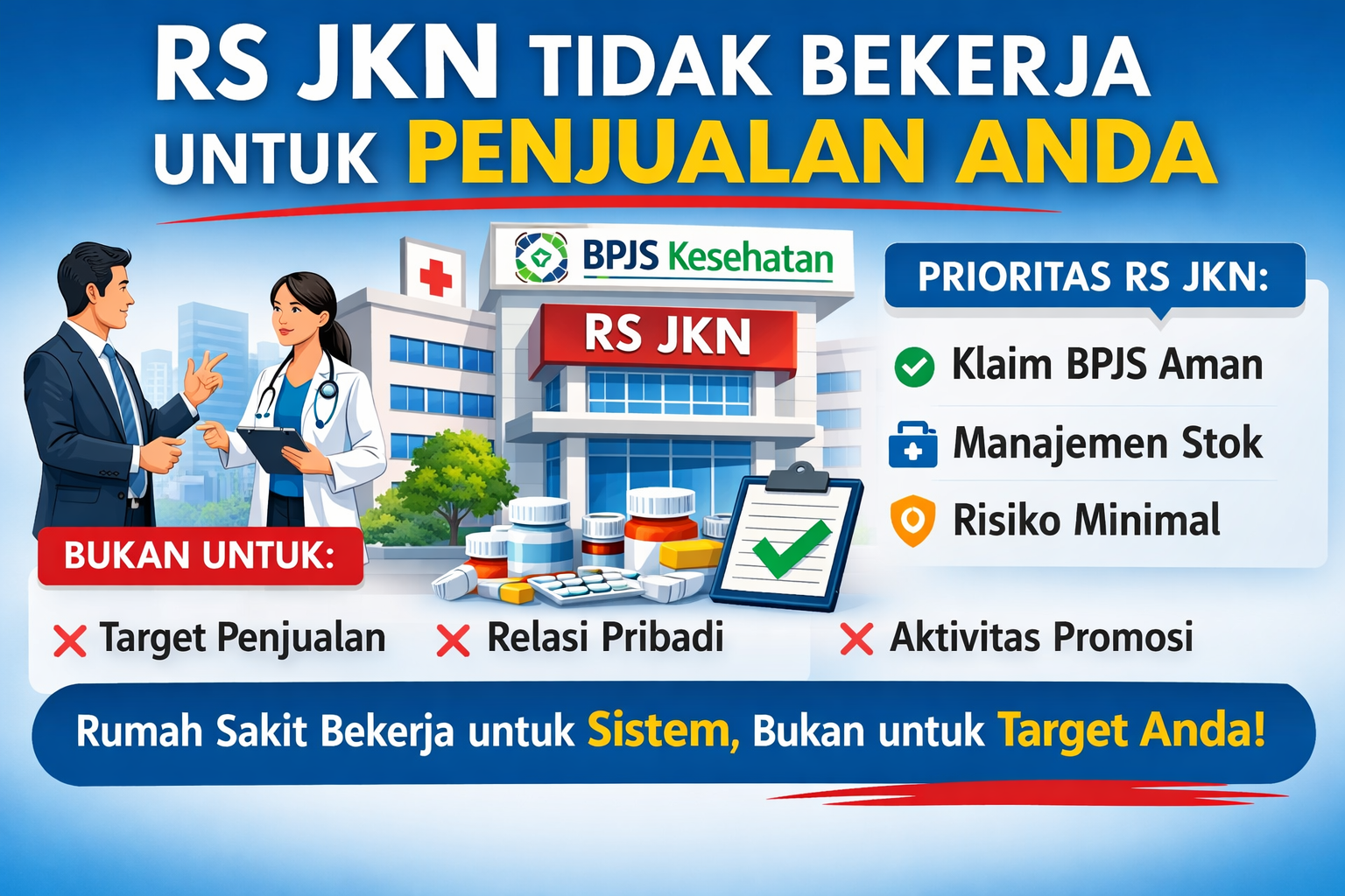 RS JKN Tidak Bekerja untuk Penjualan Anda